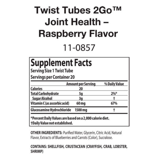 Nutrilite™ Twist Tubes 2GO™ – Joint Health - Raspberry - Image 2