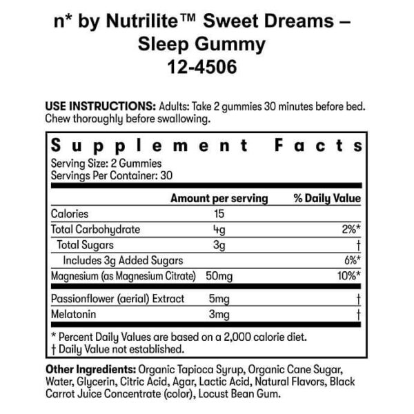n* by Nutrilite™ Sweet Dreams – Sleep Gummies - Image 2
