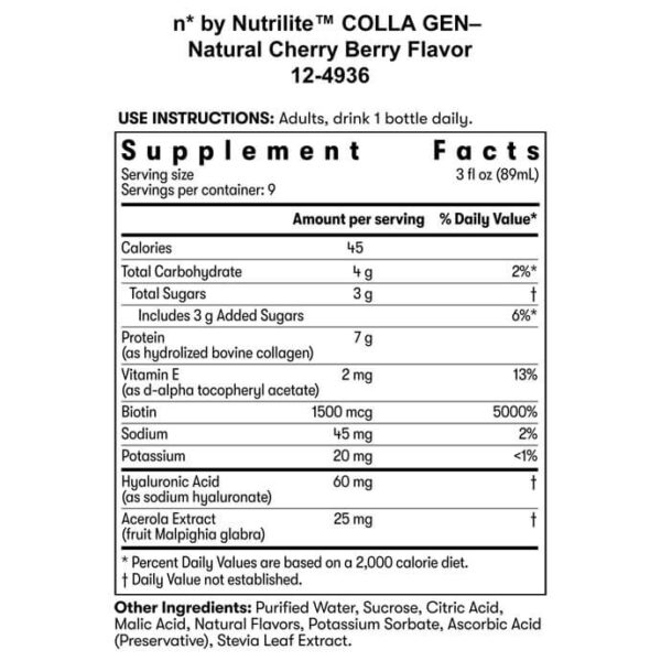 n* by Nutrilite™ Collagen Shots - Image 2