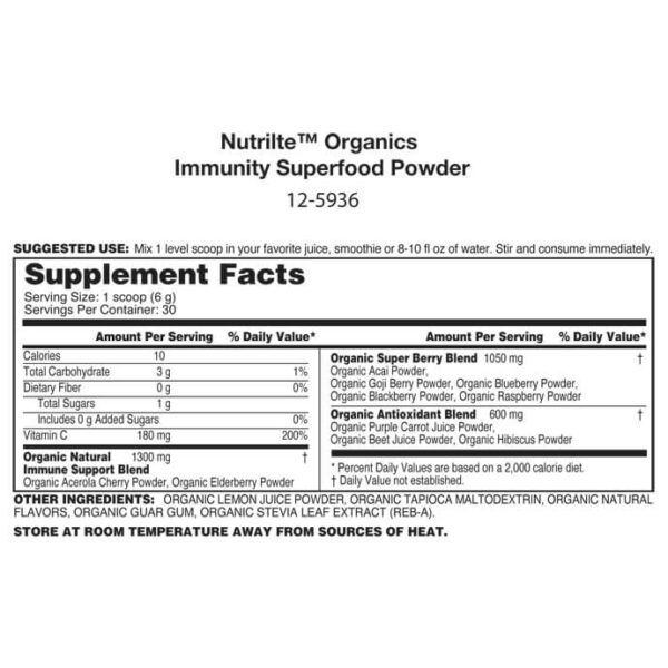 Nutrilite™ Organics Immunity Superfood Powder - Image 3